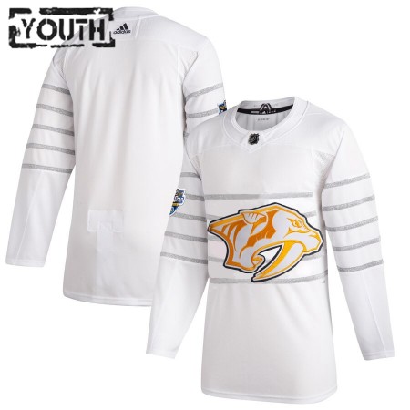 Nashville Predators Blank Weiß Adidas 2020 NHL All-Star Trikot Authentic - Kinder